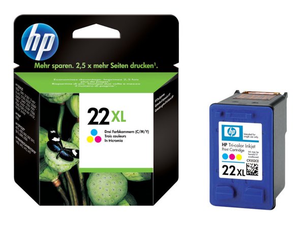 HP Tintenpatrone 22XL color