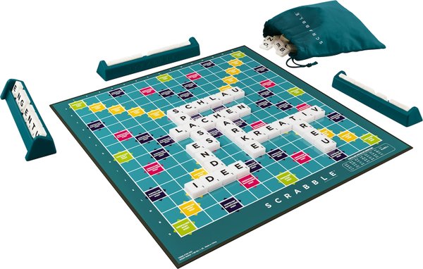 Scrabble Original, d ab 10 Jahren, 2-4 Spieler, Kreuzwortspass
