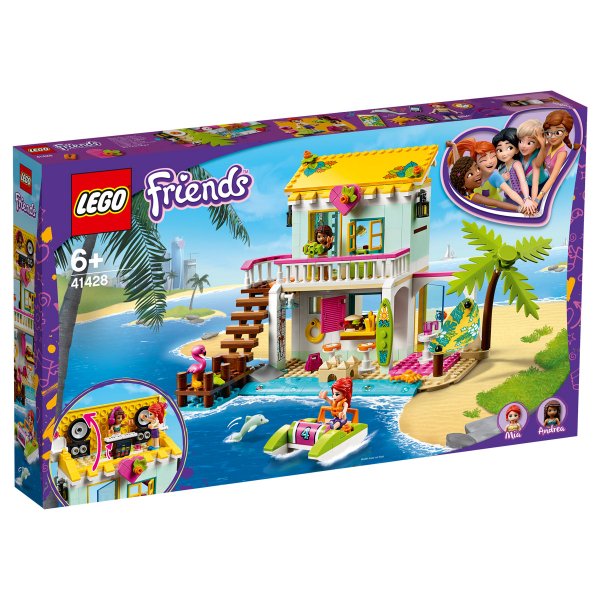 Lego Strandhaus mit Tretboot