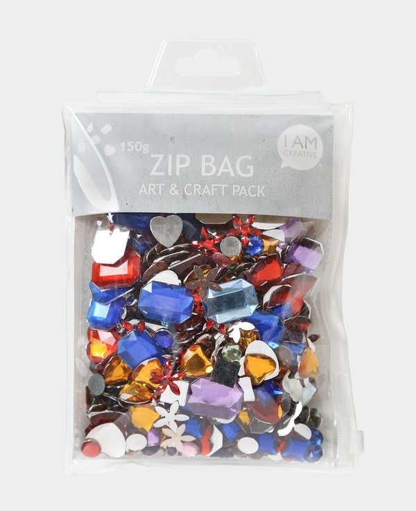 Zip Bag Schmucksteine, 150 g