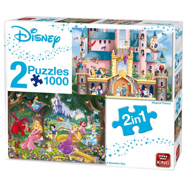 Puzzle Disney 2 in 1