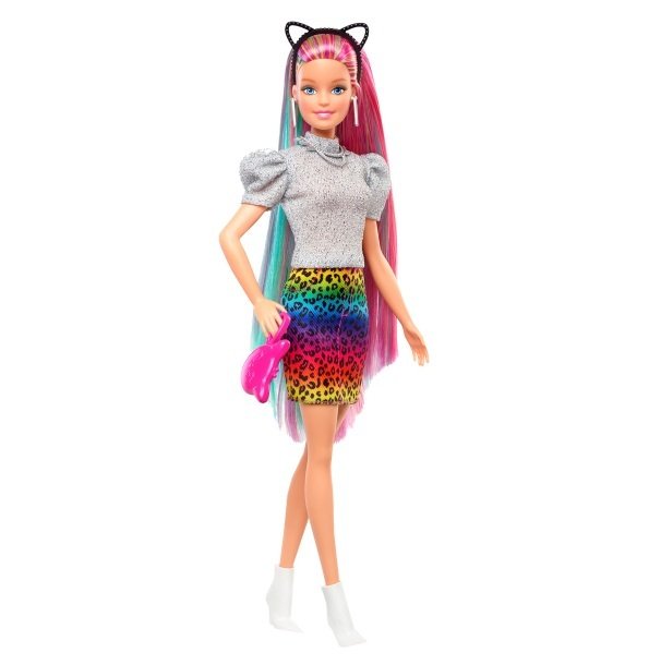 Barbie Regenbogen Haar