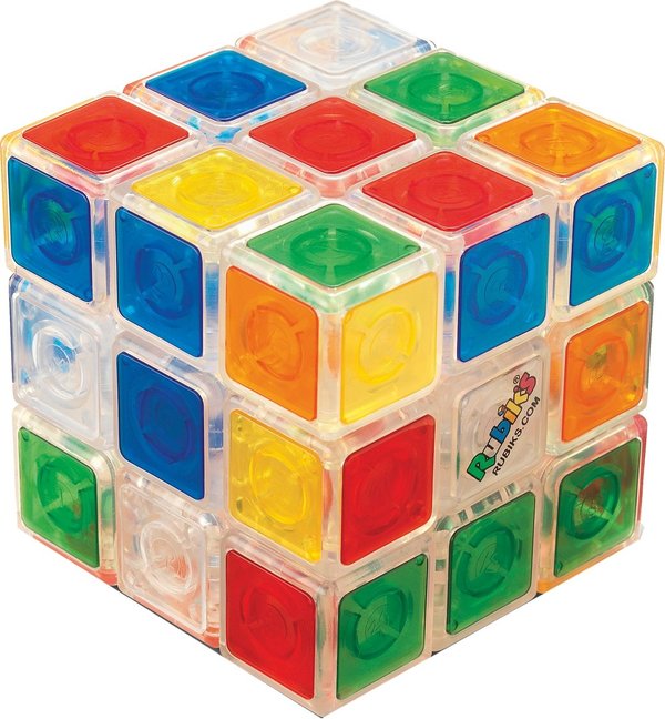 Rubik's Crystal ab 8 Jahren, 1 Spieler, Sammlerstück, transparent