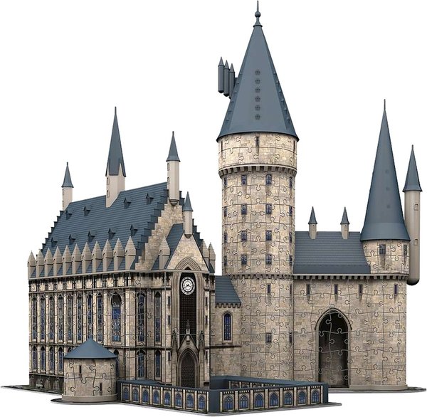 Puzzle 3D Die Grosse Halle Harry Potter, Hogwarts Schloss, 540 Teile, ab 10 Jahren