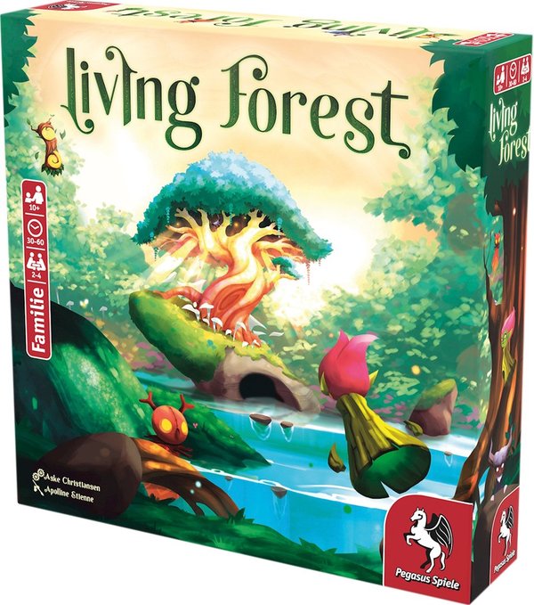 Living Forest, d Kennerspiel des Jahres 2022 ab 10 Jahren, 2-4 Spieler